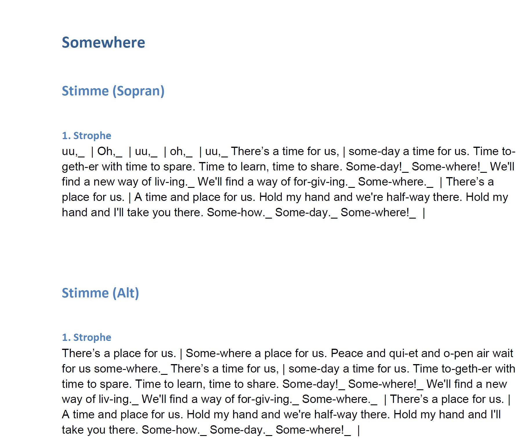 extrahierter Liedtext in Word\|left\|medium